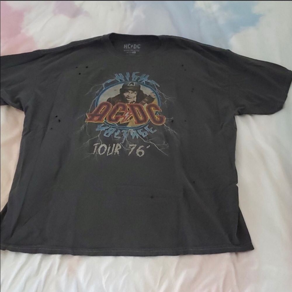 Urban Outfitters AC/DC T-shirt Dress